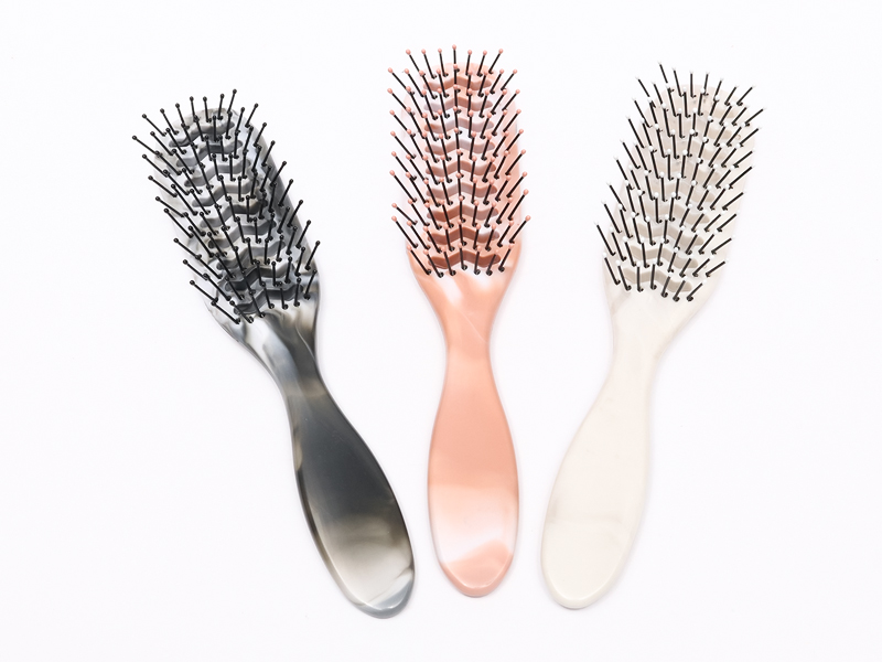 Plastic Naturalis Vented Paddle Hair Peniculus pro crassis Hair
