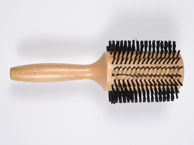 Round Wooden Bamboo Styling Hair Brush