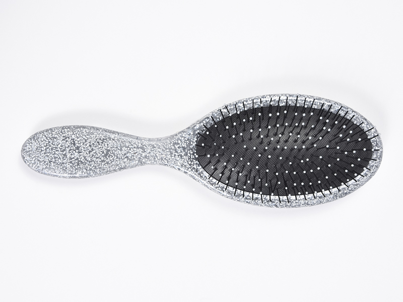 Jewelry Bling Oval Detangling Hair Brush