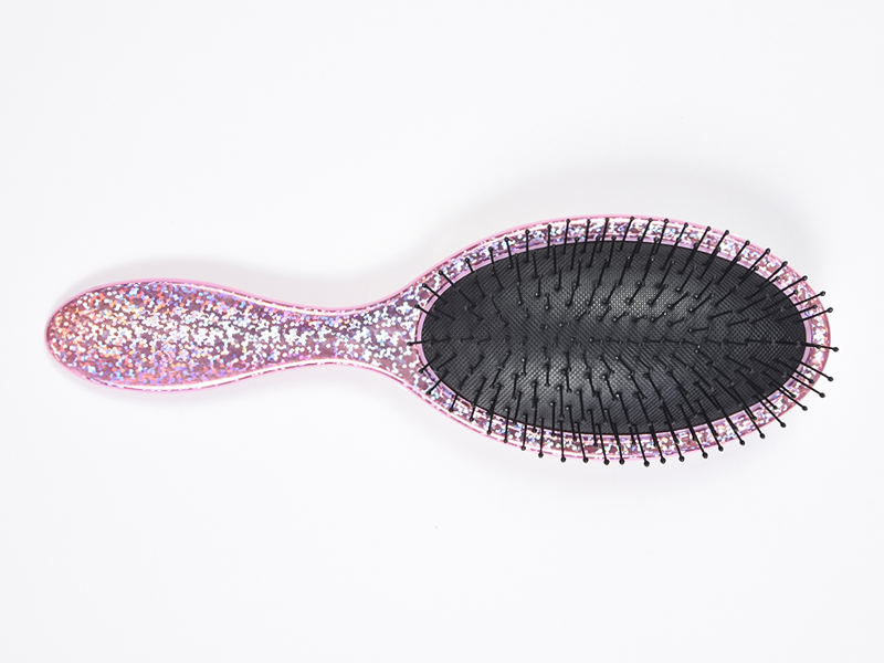 Jewelry Bling Oval Detangling Hair Brush