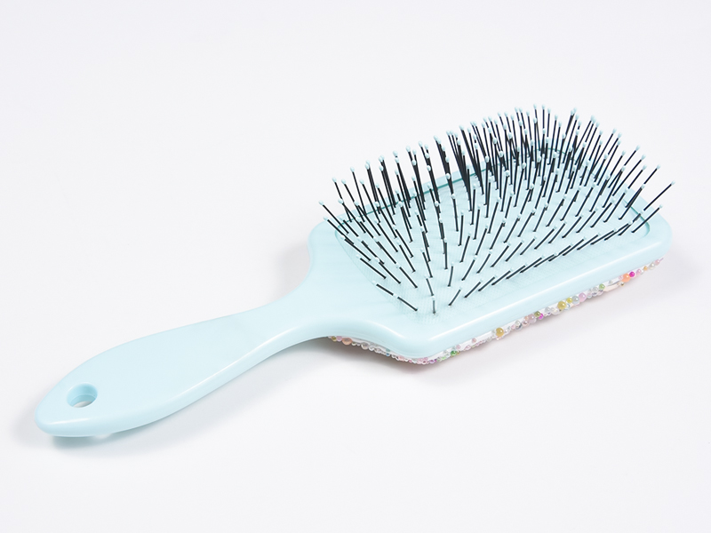 Jewelry Bling Oval Detangling Hair Brush