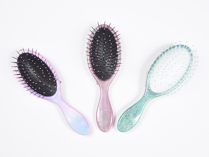 Jewelry Bling Oval Detangling Hair Brush
