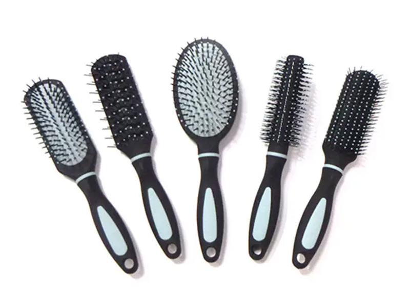 Plastic palpate Detangle Duris setis Scalp Massager Pectine Set