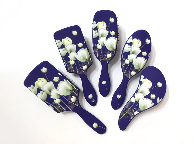Plastic Detangling Hair Extensions Brush