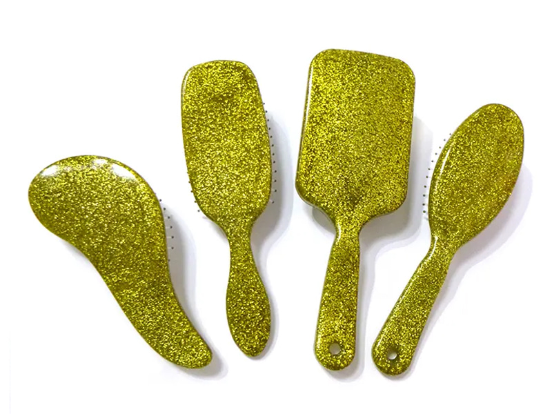 Comendi Glitter Cushion Hair Brush