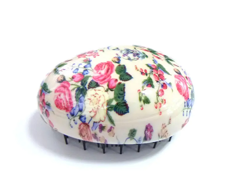 Mini Detangling Ovum figura circa Hair Peniculus
