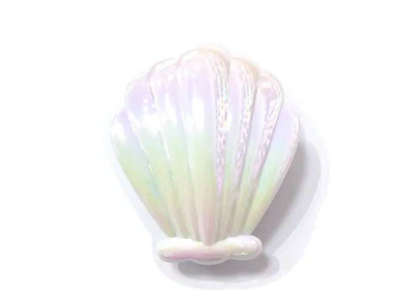 Testa Shaped Electroplated Mini Detangling Kids Hair Peniculus