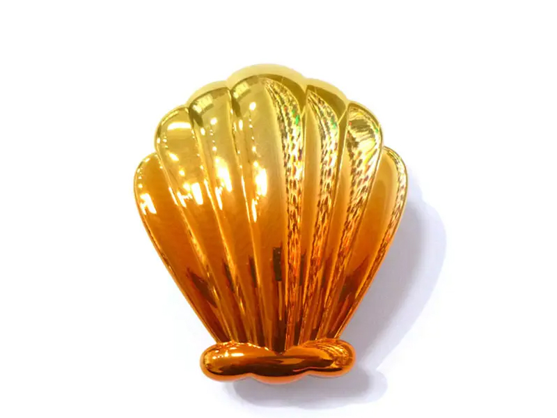 Testa Shaped Electroplated Mini Detangling Kids Hair Peniculus
