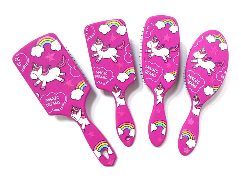 Cartoon Print Scalp Suspendisse Air Pulvinar Comb