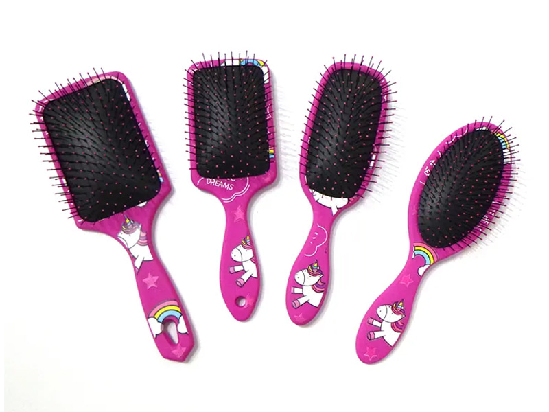 Kid Baby Small Black acus Wet Mini Comendi Hair Brush