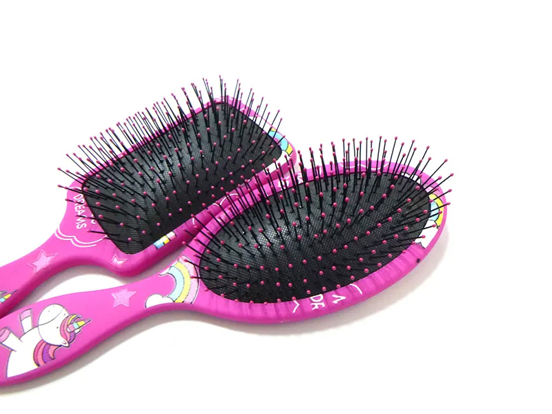 Kid Baby Small Black acus Wet Mini Comendi Hair Brush