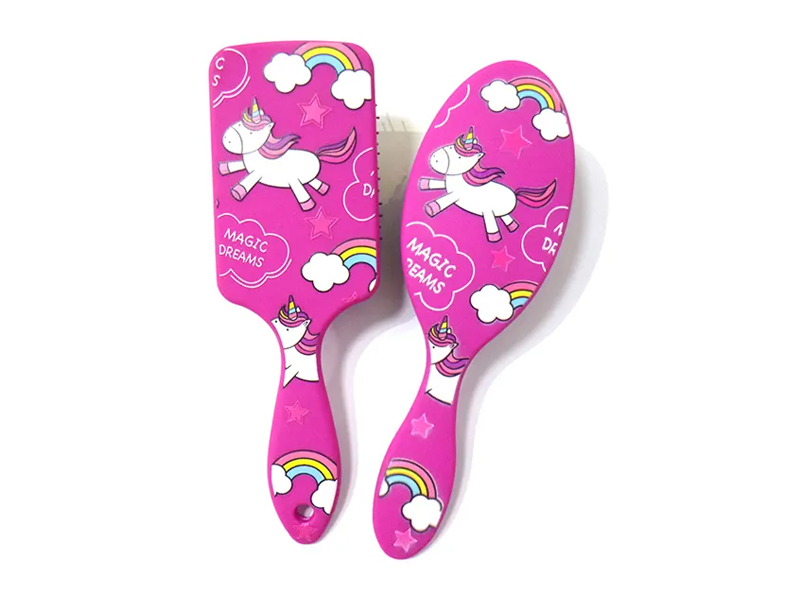 Kid Baby Small Black acus Wet Mini Comendi Hair Brush