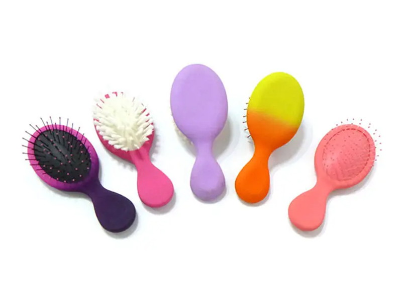 Brosse a Cheveux Afro Tangle Hair Peniculus homines Cum Purgamentum Coating