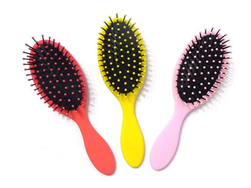 Purgamentum Coating Detangling Plastic Hair Brush