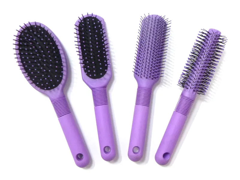 Plastic Purgamentum Coating Cushion Hair Peniculus Set