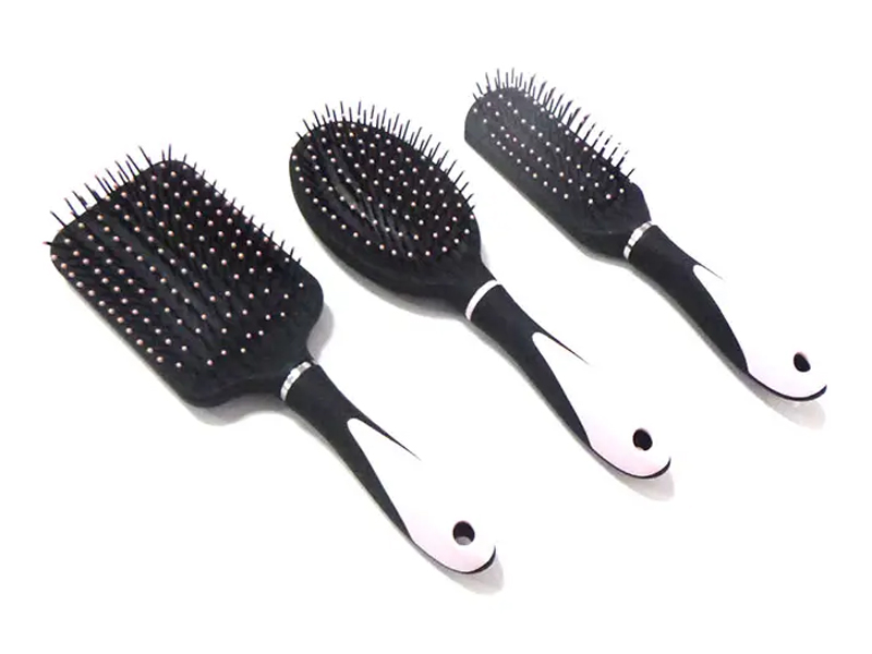 Puellae Paddle Plastic Making Machina Hair Peniculus Set