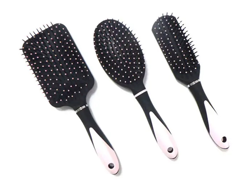 Puellae Paddle Plastic Making Machina Hair Peniculus Set