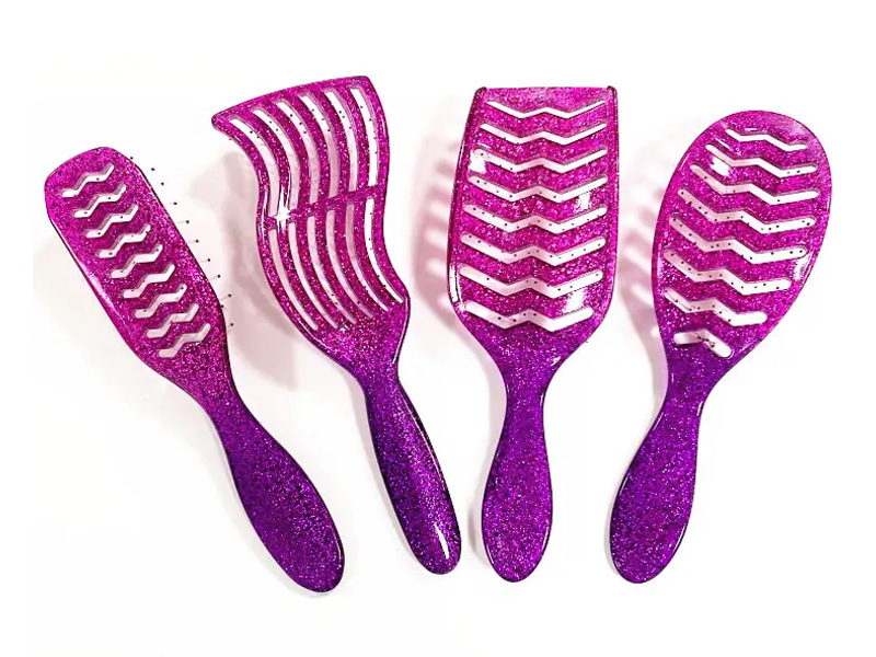 Fulgent Transparent Detangling Hair Peniculus