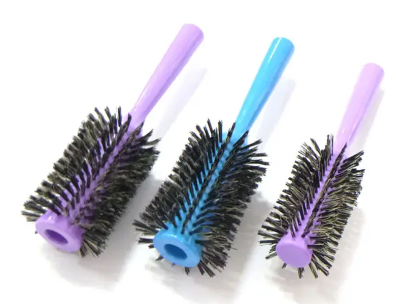 Round LAETUS Nylon & Aper Bristle Hair Styling Hair Brush