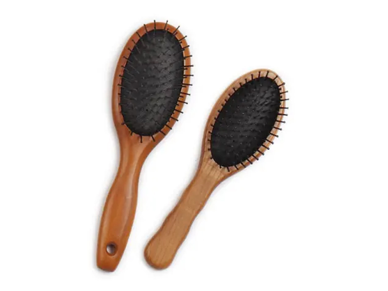 Cushion ligneus acus Hair Brush